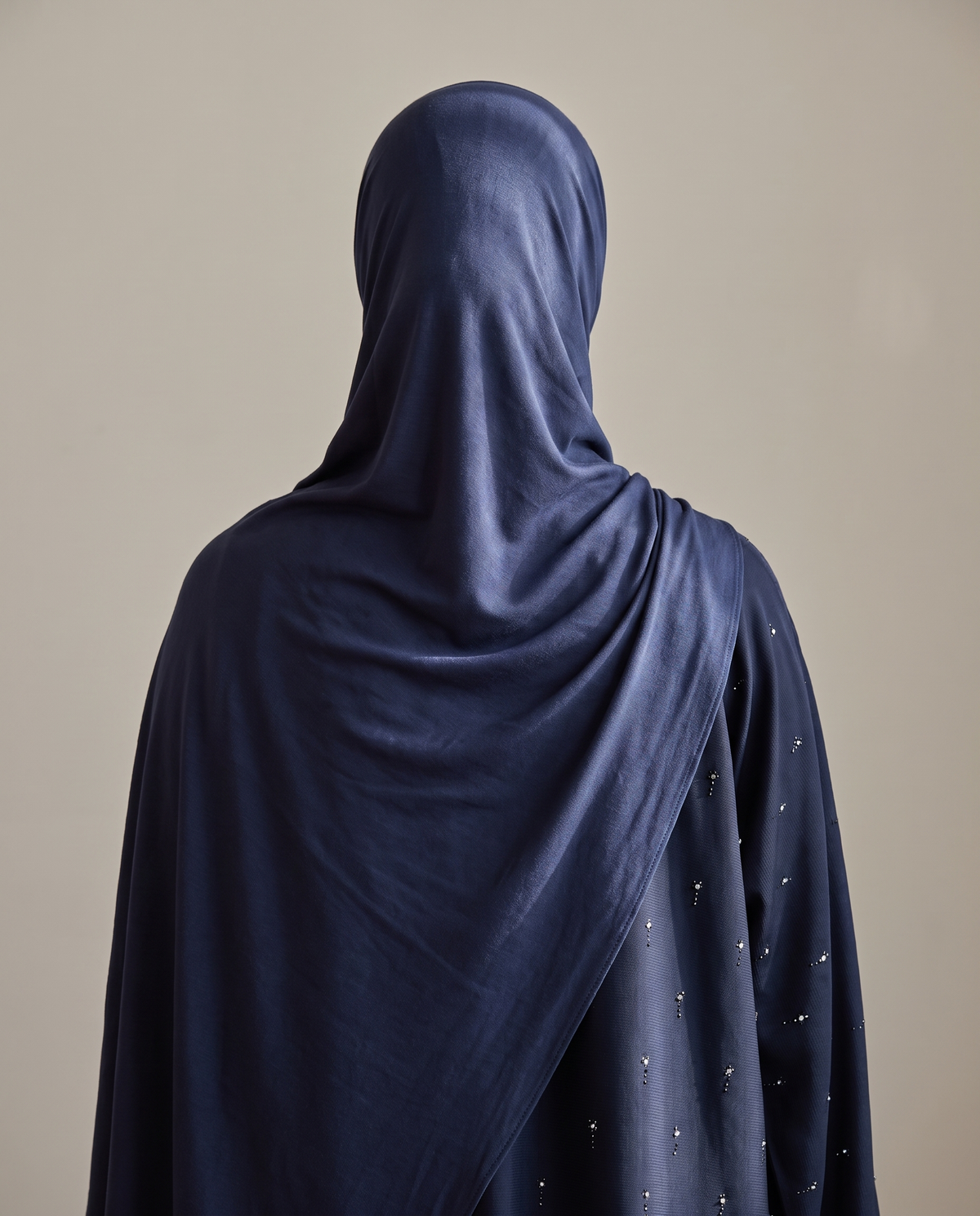 Midnight - Bamboo Jersey, back view
