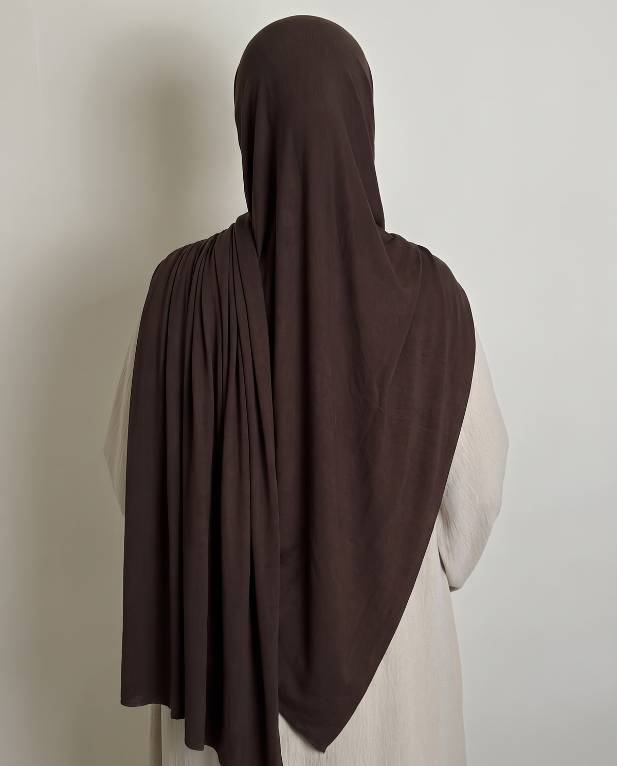 Chocolate - Premium Jersey, back view