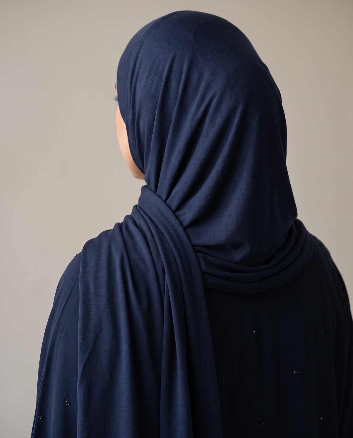 Midnight - Bamboo Jersey, drape detail