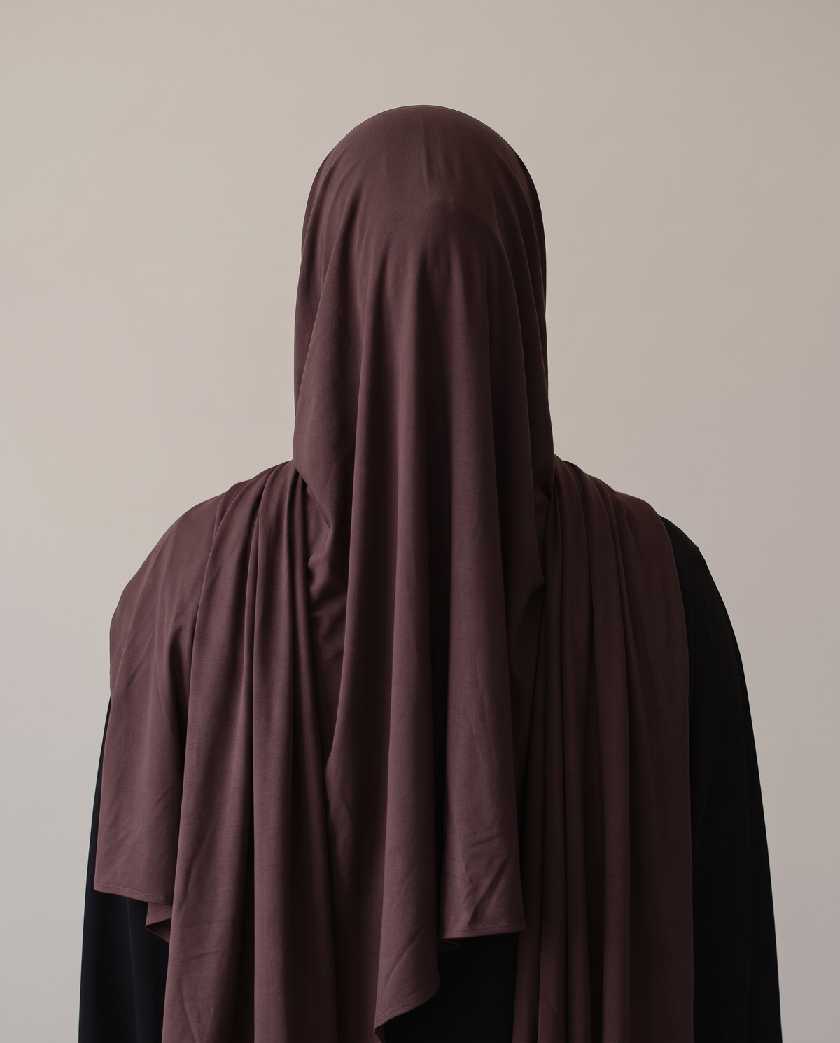 Coffe - Bamboo Jersey, drape detail